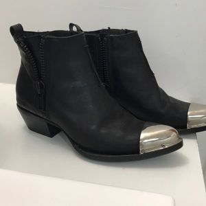 Black Frye ankle booties